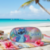 Estojo Escolar Stitch Rosa Disney Organizador Escolar
