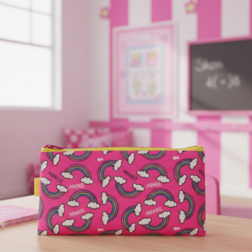 Estojo Fino Escolar Minnie Xeryus Infantil