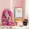 Kit Escolar Minnie com Mochila e Estojo - Grátis Canetinhas 24 Cores
