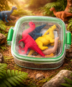 Borracha Escolar Marmitinha Colorida Brinquedo