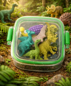 Borracha Escolar Marmitinha Colorida Brinquedo