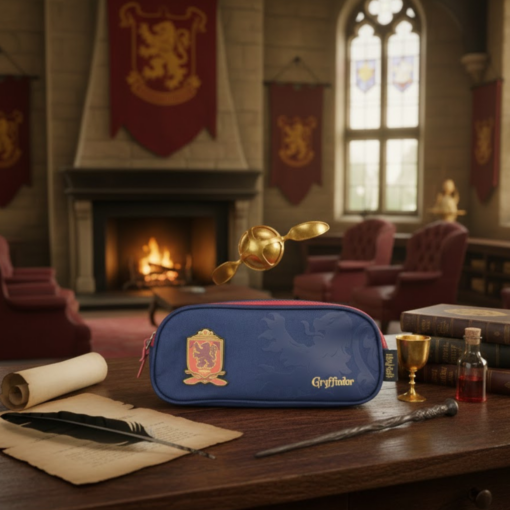 Estojo Escolar Harry Potter Grifinória Luxcel