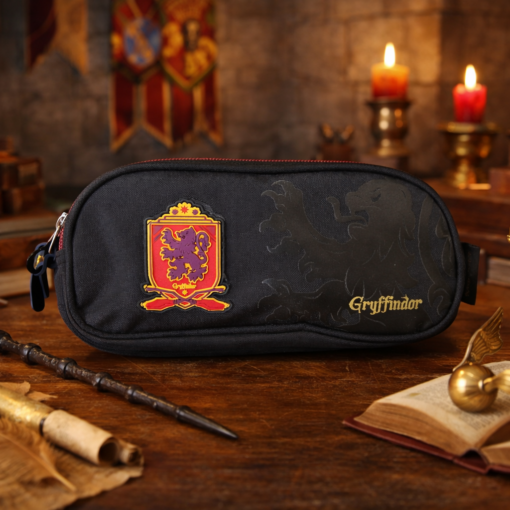 Estojo Escolar Harry Potter Grifinória Luxcel