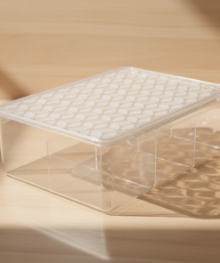 caixa organizadora com divisórias Transparente