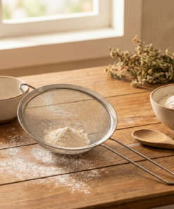 peneira aço inox 20cm