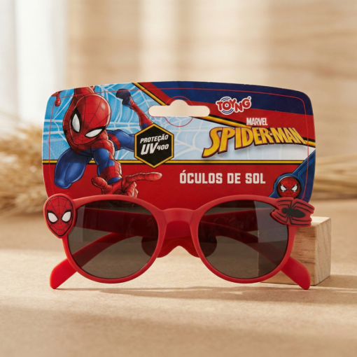 Óculos de Sol Homem Aranha Infantil Proteção UV Marvel