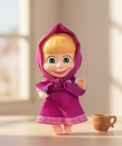 boneca masha vinil cotiplás