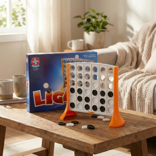 Jogo Lig 4 Estrela Clássico Estratégia e Raciocínio