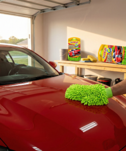 luva de microfibra limpeza Automotiva