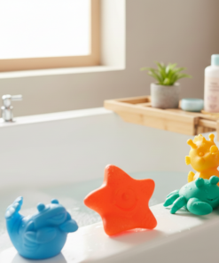 Bichinhos brinquedo frutos mar