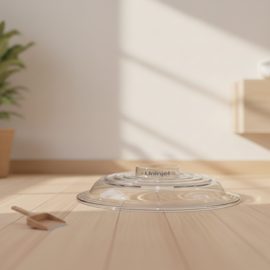 tampa de microondas transparente Uninjet