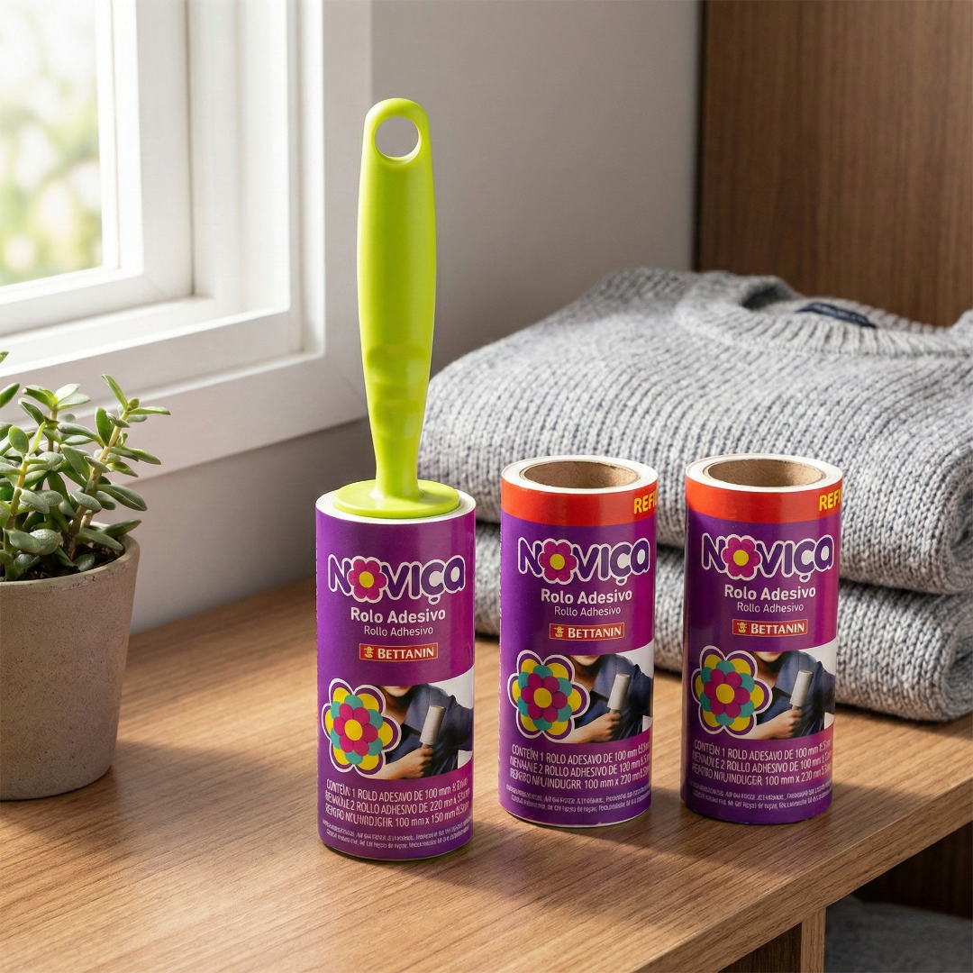 Novica Conj Rolo Adesivo