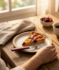 garfo mesa tramontina polywood vermelho