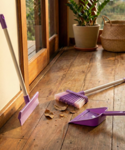 kit limpeza brinquedo Rosa