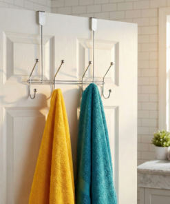 cabide de porta 4 ganchos