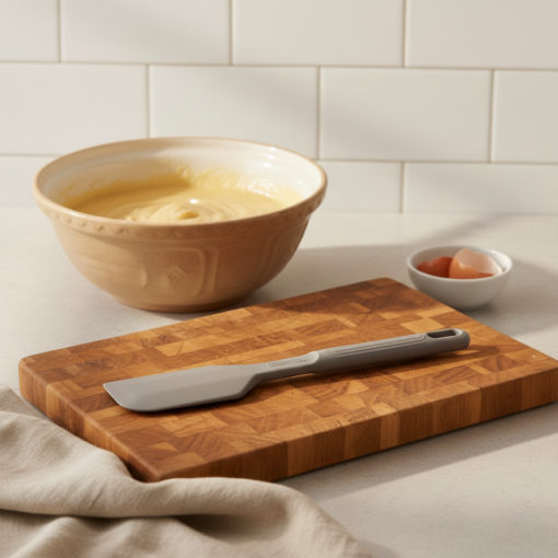 Espatula Silicone Tramontina Cinza Utensílio Cozinha