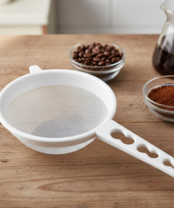 coador peneira plastico 16cm