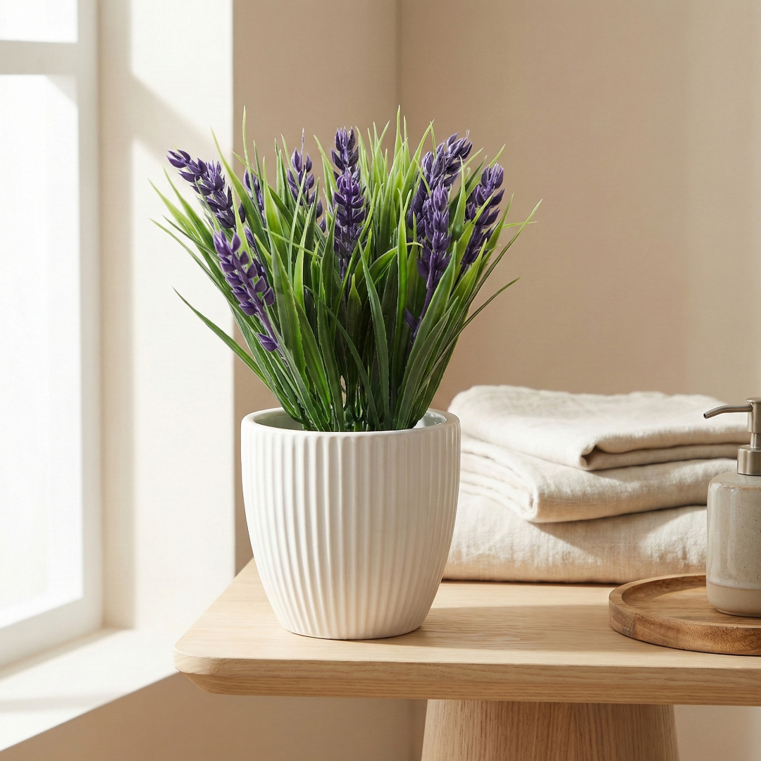 vaso planta artificial grande Decorativo