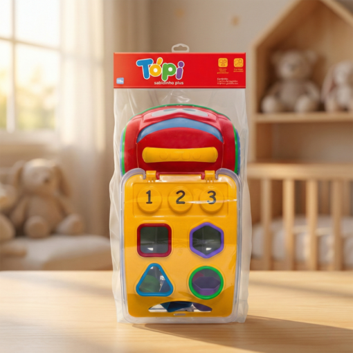 Caminhão Didático Topi Sabidinho Plus Cardoso Brinquedos