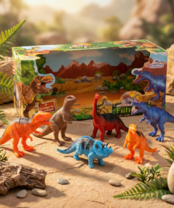 dinossauros filhotes brinquedo Adijomar