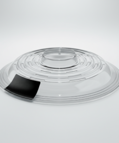 tampa de microondas transparente Uninjet