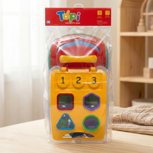 Caminhão Didático Topi Sabidinho Plus Cardoso Brinquedos