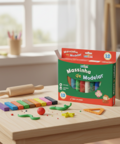 massa de modelar escolar da Leo&Leo