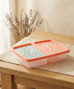 pote com 2 divisórias marmita