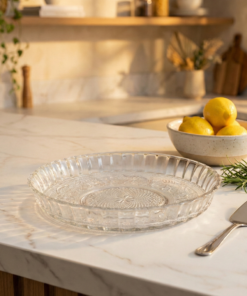 prato de bolo vidro lyor