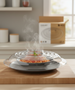 tampa de microondas transparente Uninjet