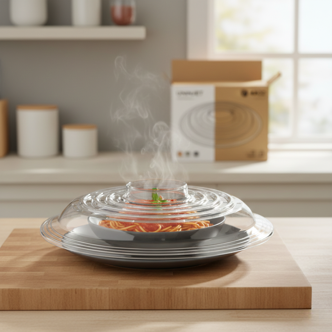 tampa de microondas transparente Uninjet