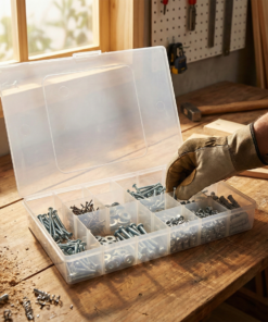 caixa organizadora fácil com Divisórias Jaguar