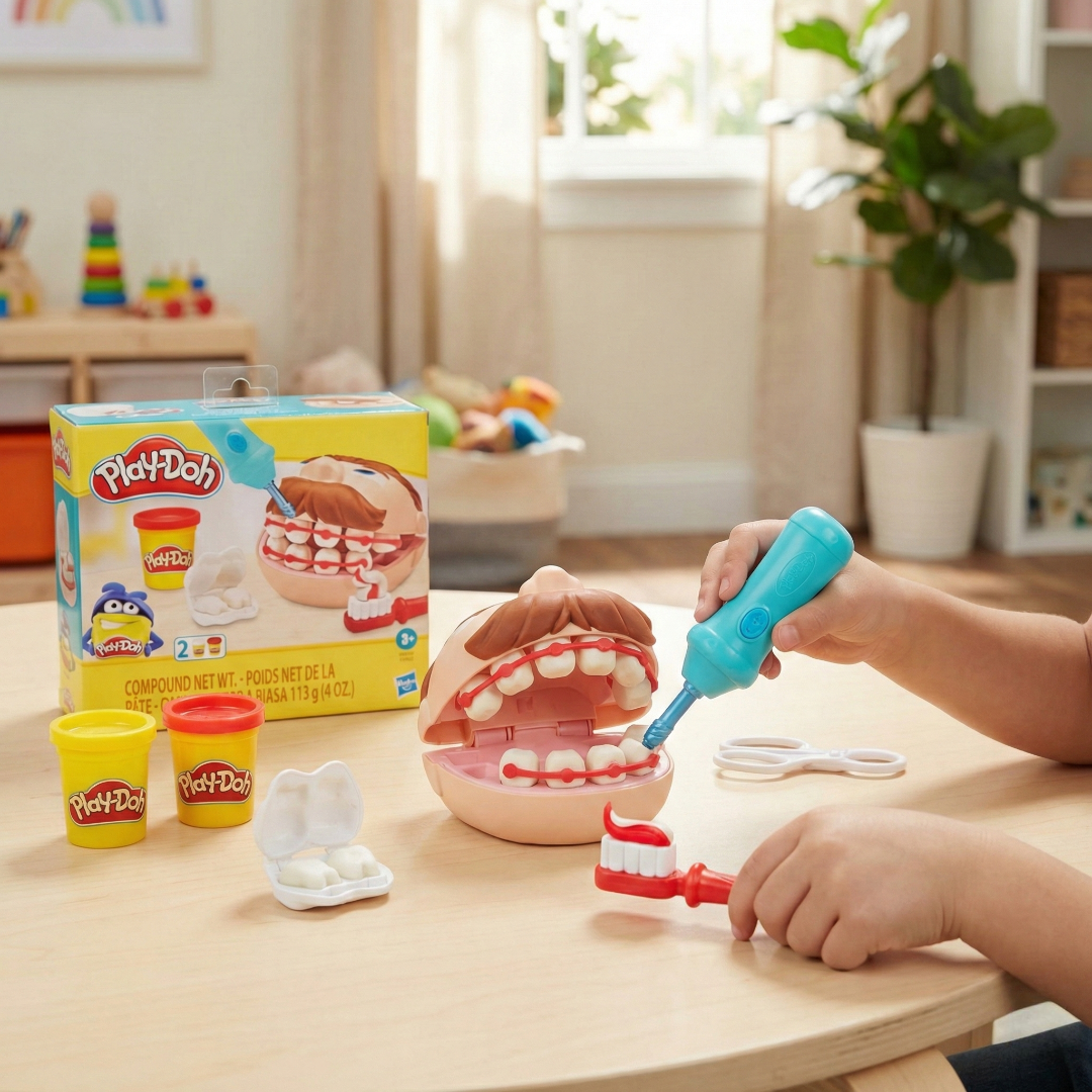 play-doh dentista mini clássico