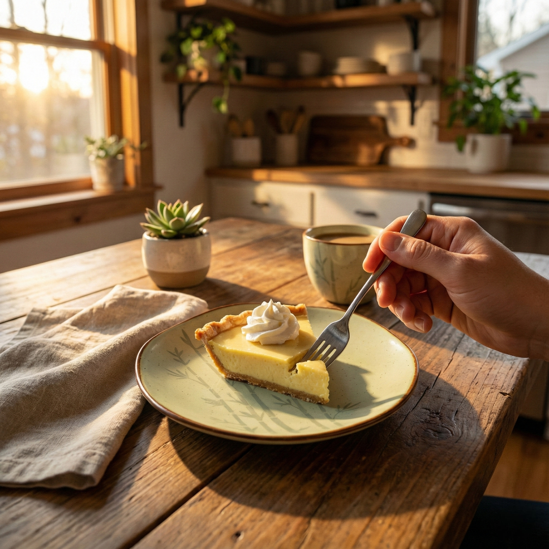 Prato de sobremesa bambu