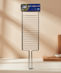 grelha para churrasco dupla reta pequena