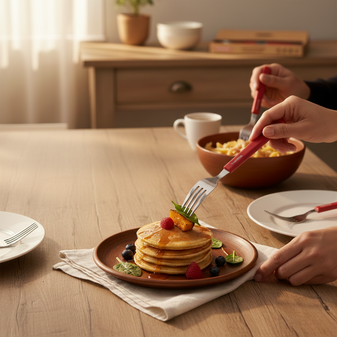 garfo de mesa tramontina leme