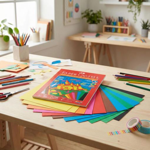 Bloco Criativo Colorset A4 32 Folhas Colorido Escolar
