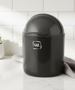 lixeira pia preta 4 litros