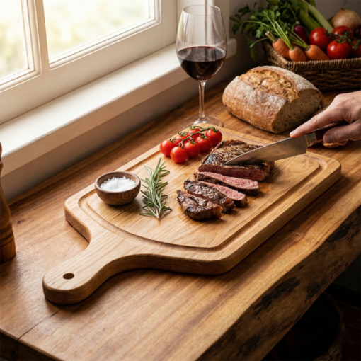 Tabua de Carne Madeira Stolf 21x40cm
