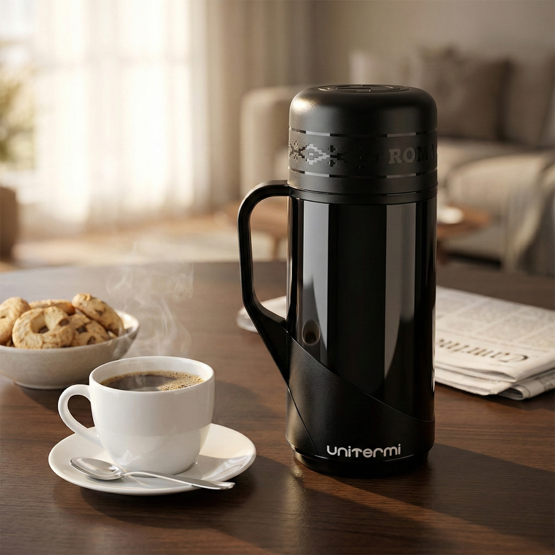 garrafa térmica 1 litro preta