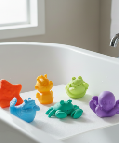 Bichinhos brinquedo frutos mar