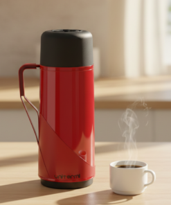 garrafa térmica 500ml vermelha