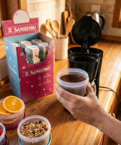 pote plástico sanremo retangular