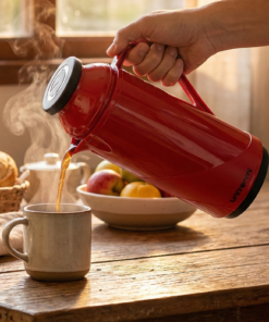 garrafa térmica 500ml vermelha