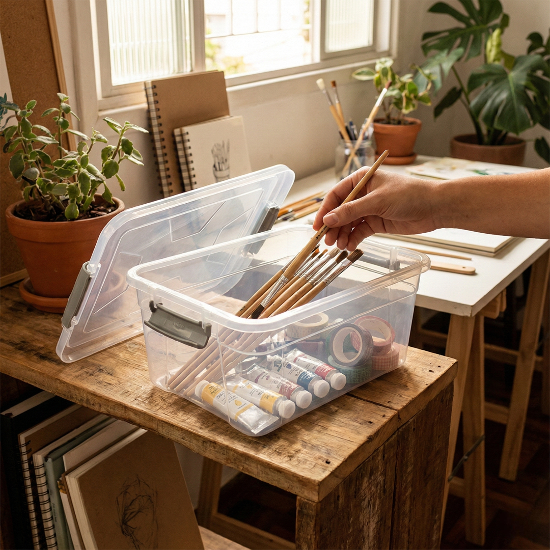 caixa organizadora pequena 3 litros