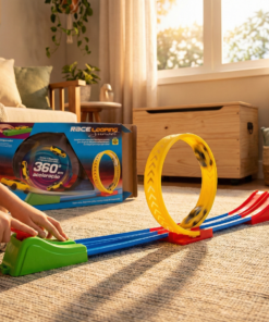 pista race looping samba toys