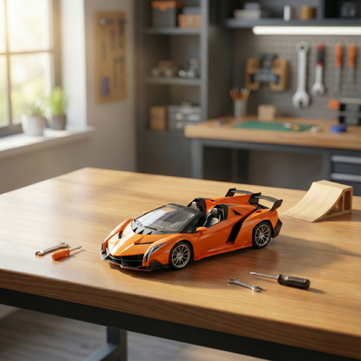 Carrinho de Brinquedo Pica Pau Speed Limit Control