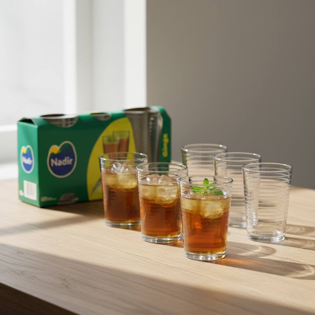 jogo de copos vidro da linha Ginga