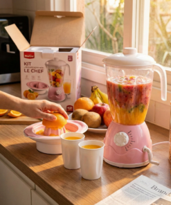 liquidificador de brinquedo New Le Chef Usual Brinquedos