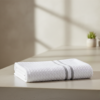 Toalha de Rosto Branca Jacquard Trento Corttex